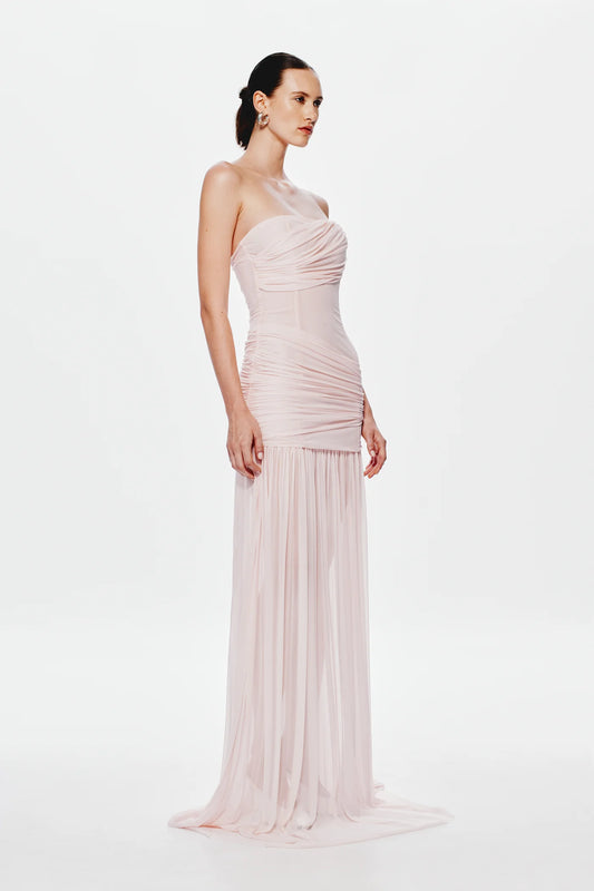 The Ember Wrapped Maxi Dress - Misha