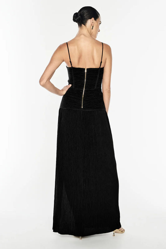 Double Time Pleat Dress - Manning Cartell