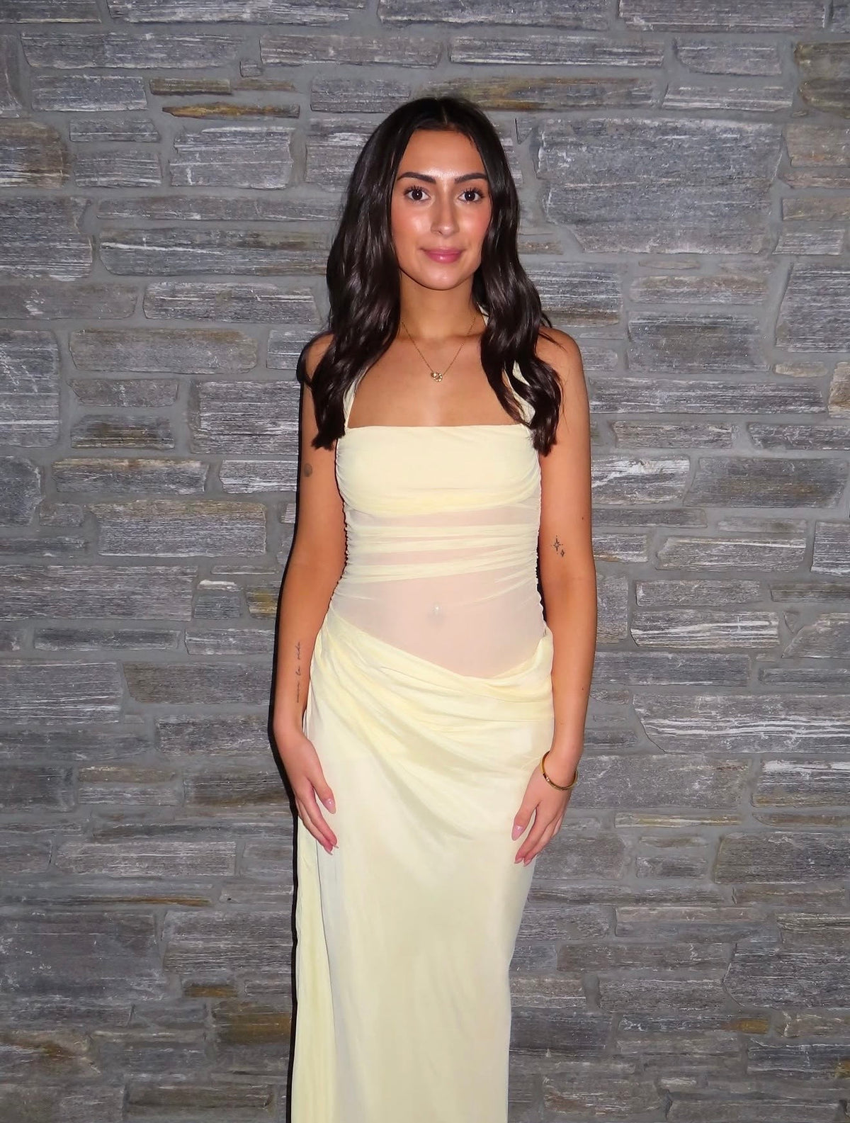 Gina Maxi In Yellow - Benni