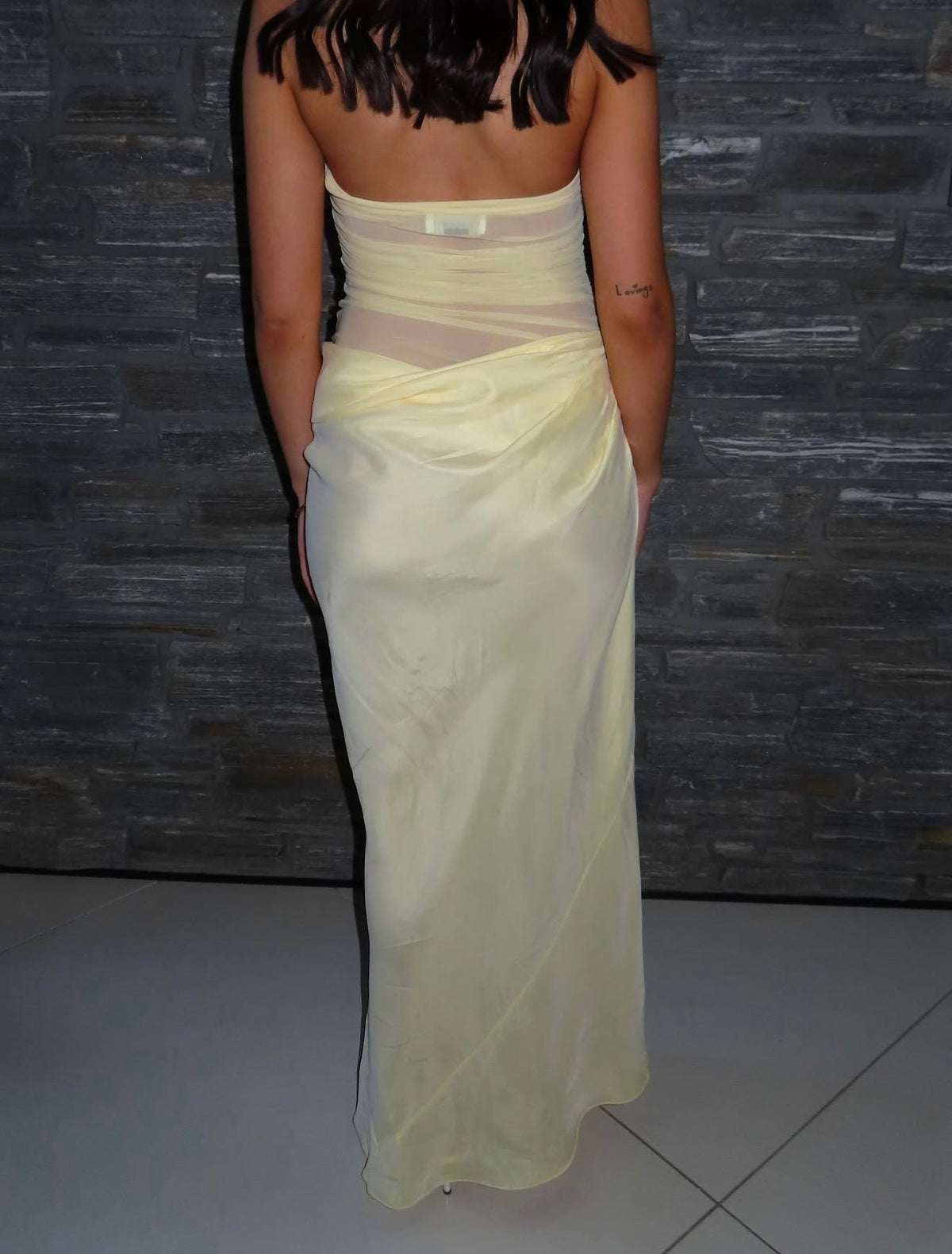 Gina Maxi In Yellow - Benni