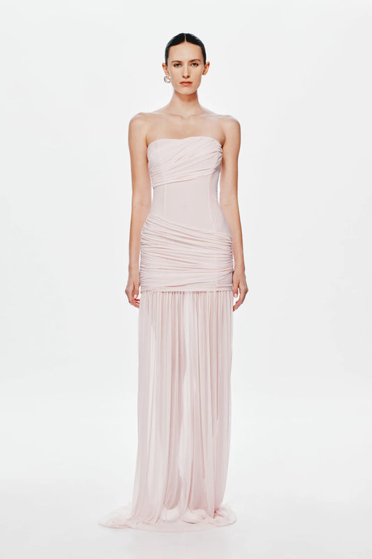 The Ember Wrapped Maxi Dress - Misha
