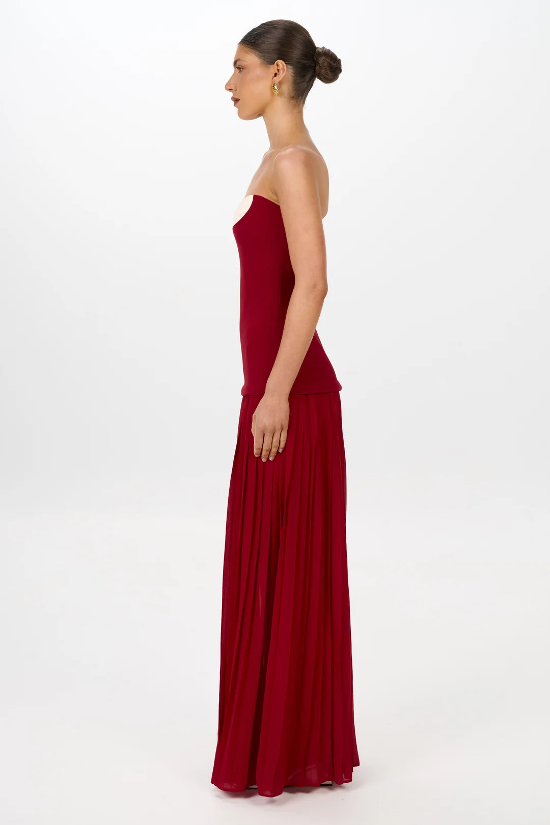 Nicolette Dress Raspberry - Jefre Sei