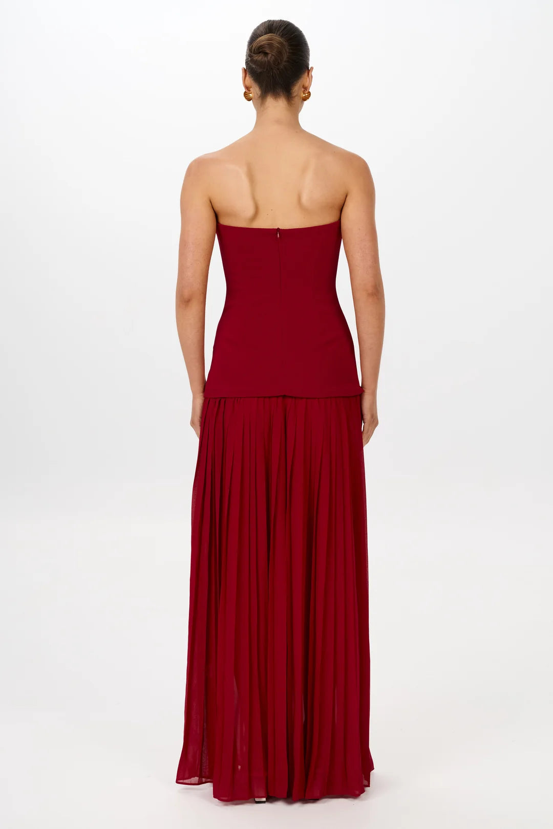 Nicolette Dress Raspberry - Jefre Sei
